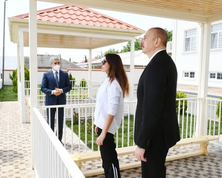 Heydər Əliyev Fondunun təşəbbüsü ilə Şamaxıda uşaq bağçası istifadəyə verilib - YENİLƏNİB