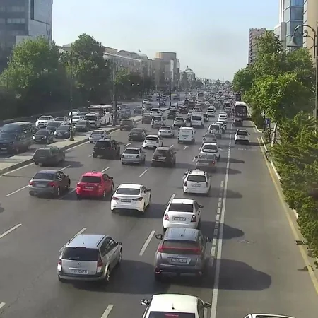 Bakının bir sıra yollarında tıxac yaranıb