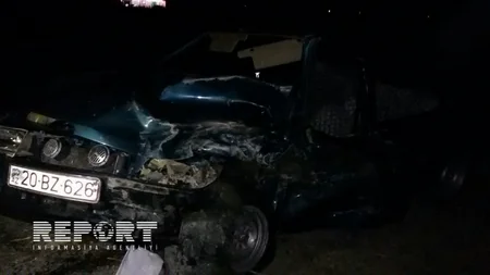 Ağdamda iki avtomobil toqquşub, 5 nəfər ağır yaralanıb - YENİLƏNİB