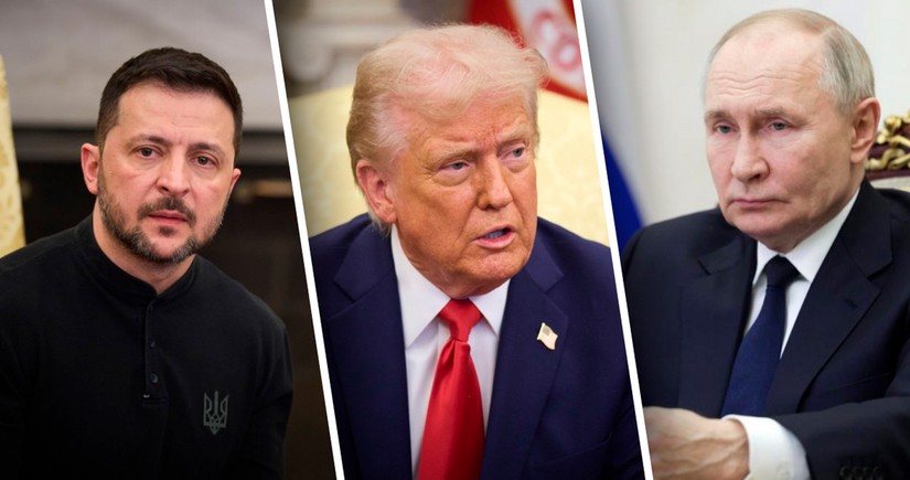 Ağ Ev: Tramp Putin və Zelenski ilə görüşməyə hazırdır