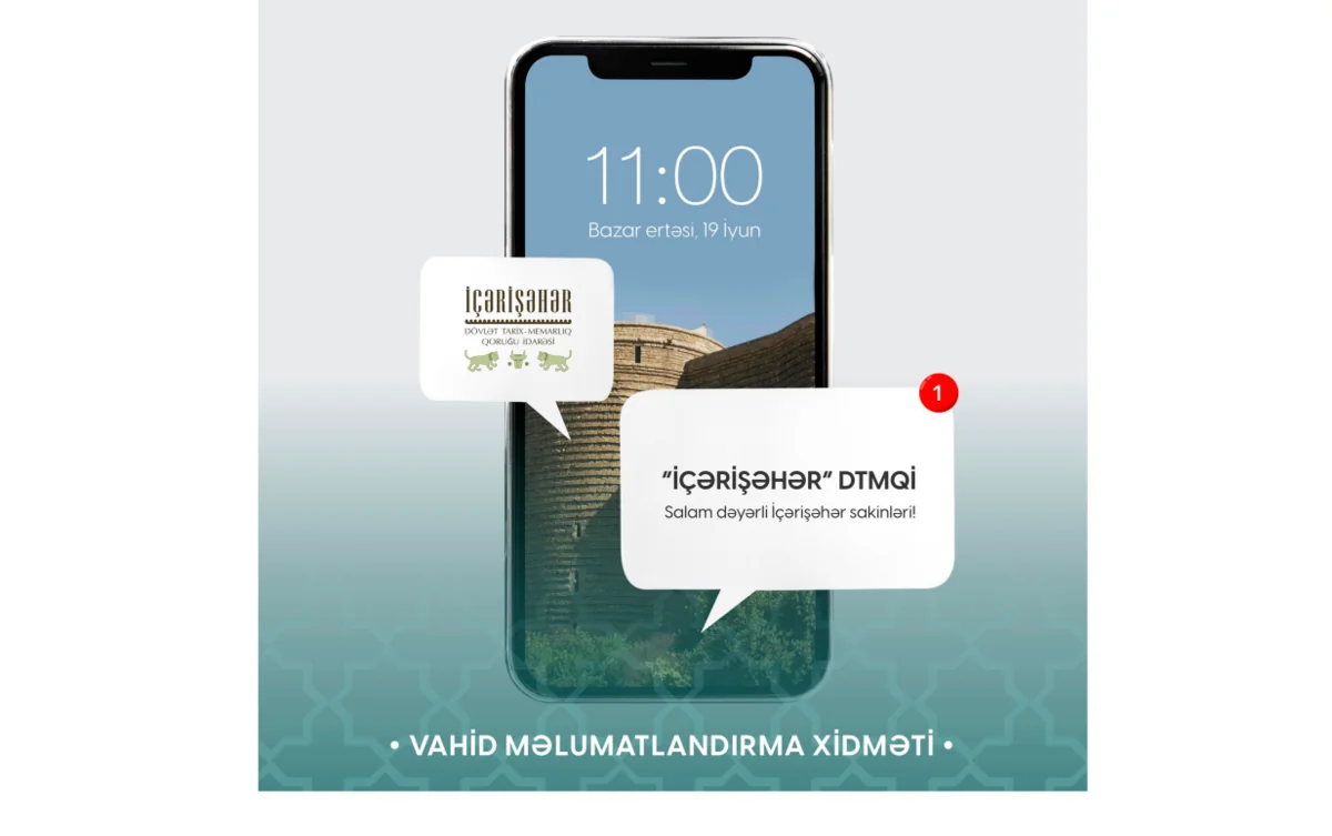 İçərişəhərdə sakin və sahibkarlar üçün vahid məlumatlandırma xidməti istifadəyə verilib