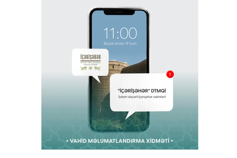 İçərişəhərdə sakin və sahibkarlar üçün vahid məlumatlandırma xidməti istifadəyə verilib