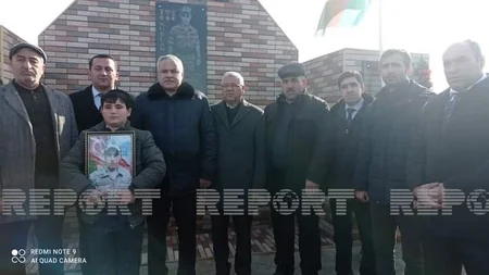 Vətən müharibəsi şəhidinin adına inşa edilən bulağın açılışı olub