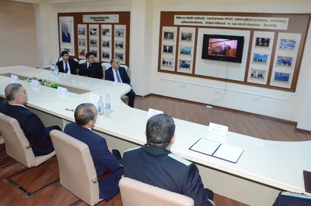 Kürdəmirdə Heydər Əliyevin 100 illik yubileyinə həsr olunan konfrans keçirilib