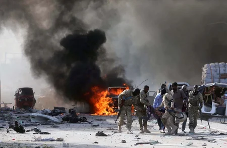 Somalidə baş vermiş güclü partlayışda ölənlərin sayı 40-a çatıb - YENİLƏNİB