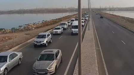 Bakının bir sıra yollarında sıxlıq müşahidə olunur - YENİLƏNİB