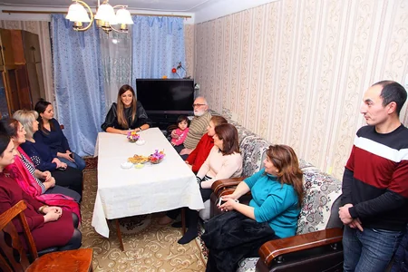 Deputatlığa namizəd Könül Nurullayeva seçicilərlə görüşüb - VİDEO