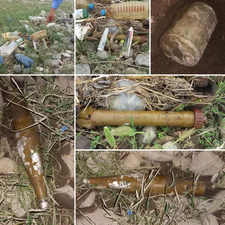 Ağcabədidə piyada əleyhinə mina və iki raket tapılıb