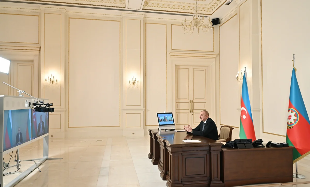 Ilham Aliyev meets President of Bulgaria in format of videoconference
