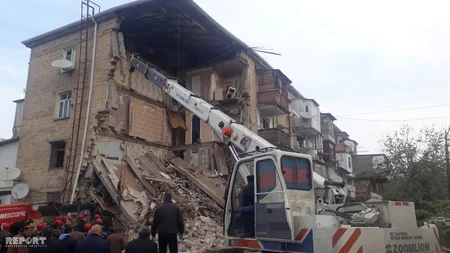 Explosion hits residential building in Ganja, casualties reported - PHOTO - UPDATED