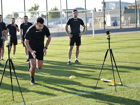 Azərbaycanın futbol hakimlərinin təlim-məşq toplanışı olub