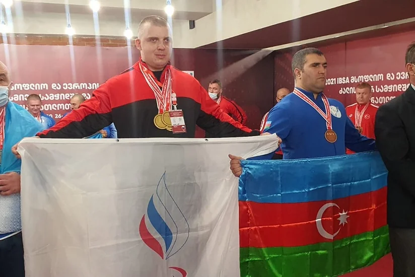 Azərbaycan pauerliftinqçisi Avropa üçüncüsü olub