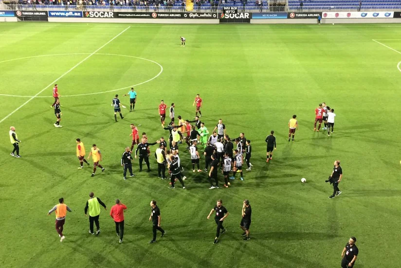 Sumqayıt klubu Neftçi ilə oyunda baş verənlərlə əlaqədar üzr istəyib