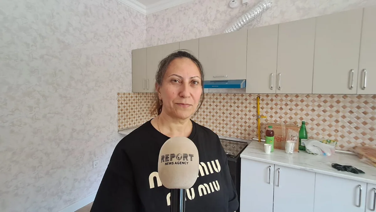 Bəylik kənd sakini: Bizim üçün tikilən evlər təbiətin gözəlliyinə rəng qatır