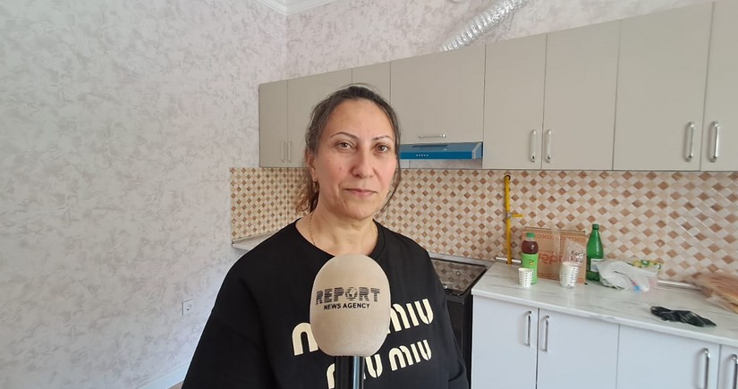 Bəylik kənd sakini: Bizim üçün tikilən evlər təbiətin gözəlliyinə rəng qatır