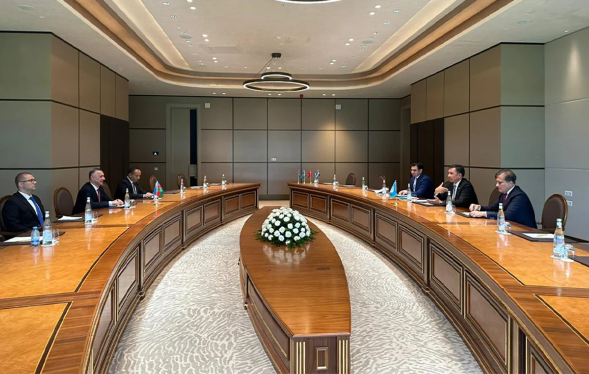 Teymur Musayev TDT-nin Baş katibi və üzv ölkələrdən olan həmkarları ilə görüşüb