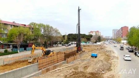 Bakıda yeni avtomobil yolunun inşası ilə bağlı son vəziyyət açıqlanıb