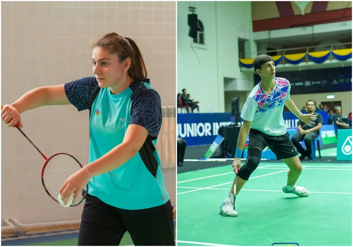 Azərbaycanın iki badmintonçusu ilk dəfə dünya reytinqində 100-lükdə qərarlaşıb