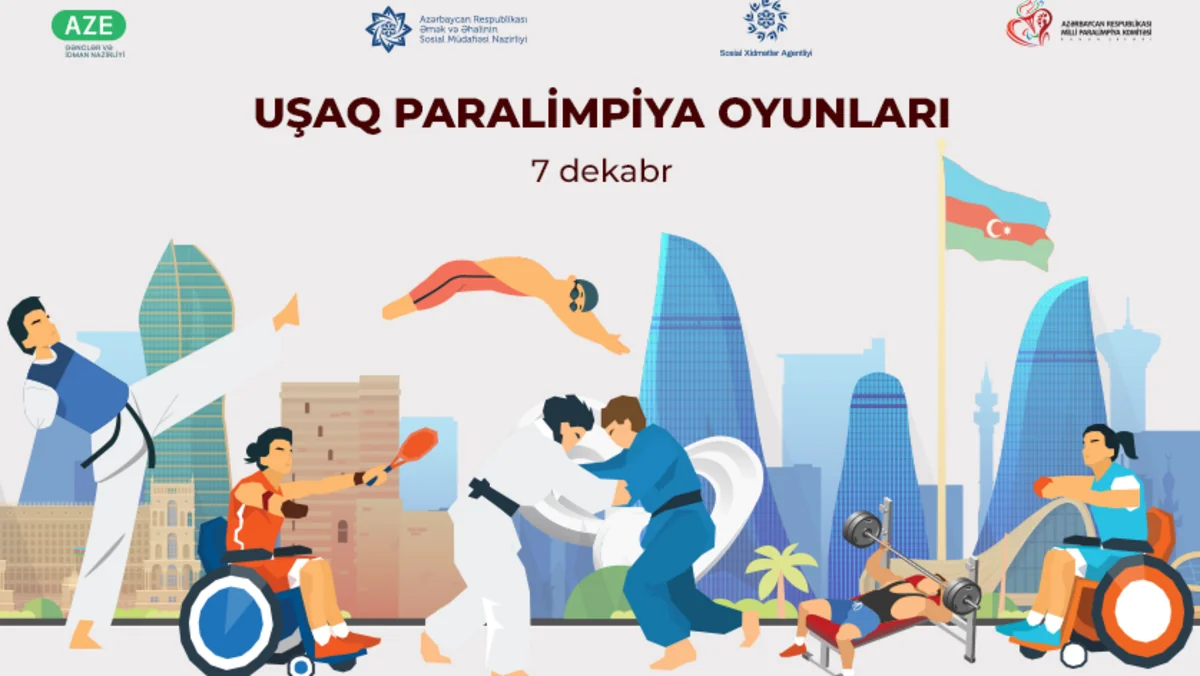 Sumqayıtda Uşaq Paralimpiya Oyunları keçiriləcək