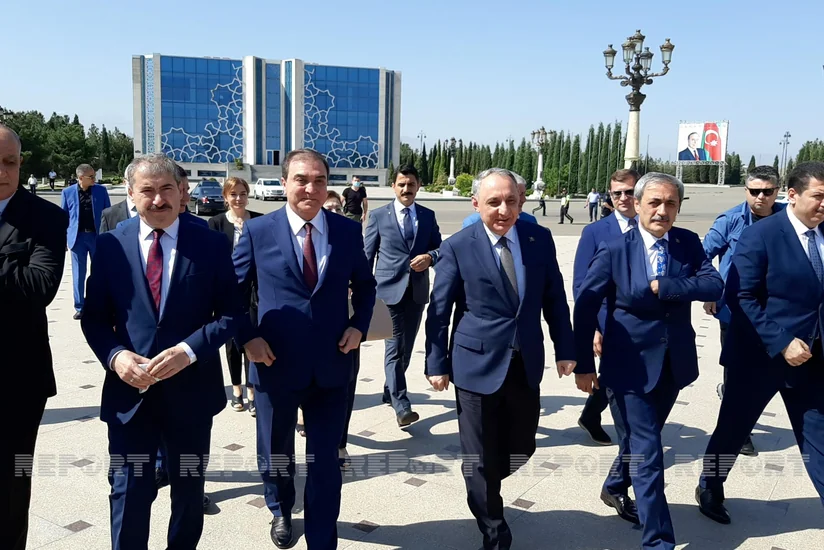 Azərbaycan və Türkiyənin Baş prokurorlarının Gəncəyə səfəri başlayıb - VİDEO - YENİLƏNİB