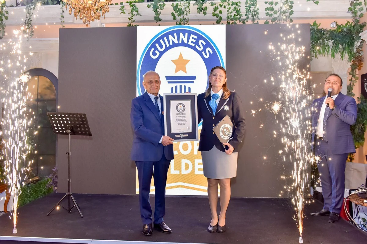 Azerbaijan Chess Federation official may get his 2nd Guinness record - EXCLUSIVE