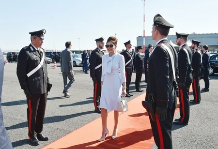 Prezident İlham Əliyevin İtaliyaya dövlət səfəri başa çatdı - FOTO
