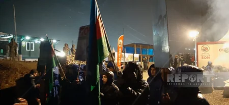 Ekoaksiya axşam saatlarında da davam edir, bu gün 111 avtomobilin hərəkətinə şərait yaradılıb 