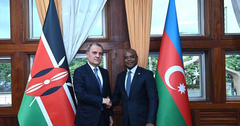 Jeyhun Bayramov meets with Speaker of Kenyan Senate