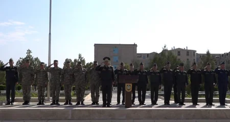 Naxçıvanda ilk milli hərbi hissənin yaradılması qeyd edilib