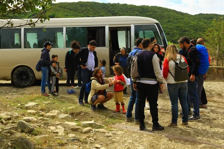 Şəhərdən kəndə layihəsi çərçivəsində Şamaxıya tur təşkil edilib - VİDEOREPORTAJ