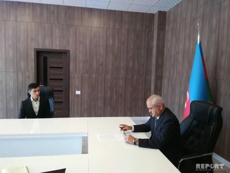 Arzu Rəhimov Şəkidə vətəndaşları qəbul edib - FOTO