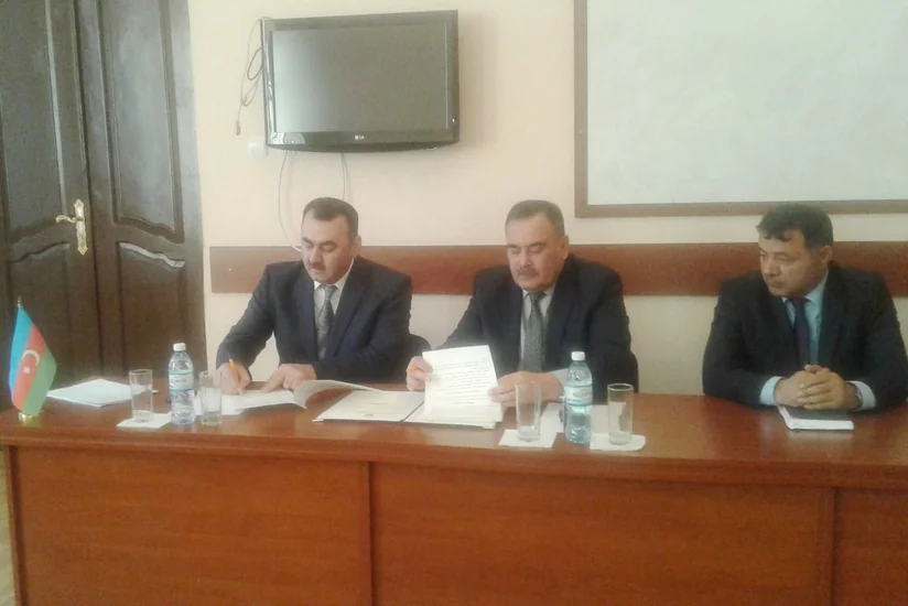 Əmlak Məsələləri Dövlət Komitəsi ilə Aqrar Universiteti arasında memorandum imzalanıb