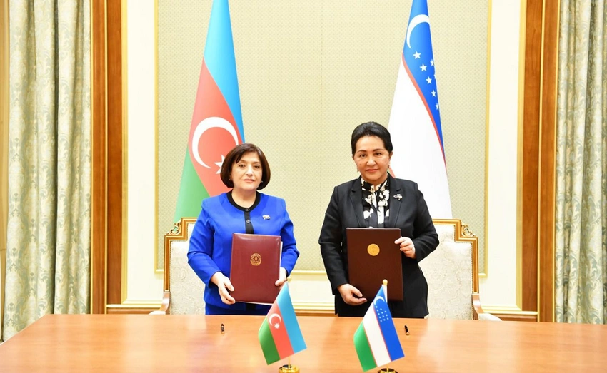 Azərbaycan və Özbəkistan parlamentləri arasında sənədlər imzalanıb