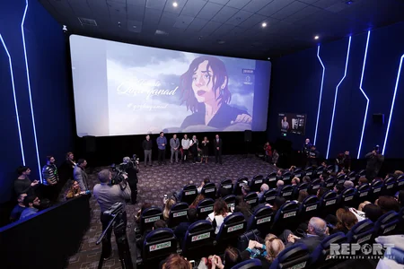 В CinemaPlus Gənclik Mall состоялась презентация клипа на песню Тунзали Агаевой Гоша ганад
