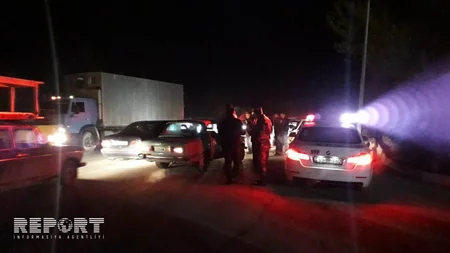 Bərdədə mikroavtobusla minik avtomobili toqquşub, yaralılar var - FOTO