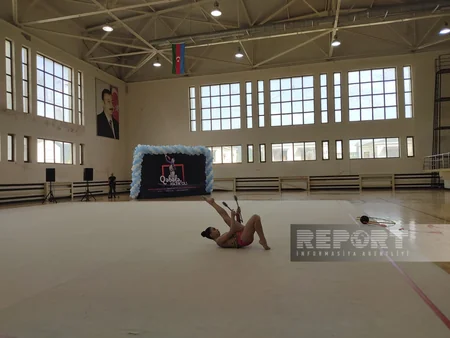 Qəbələdə bədii gimnastika üzrə VIII bölgələrarası kubok keçirilib