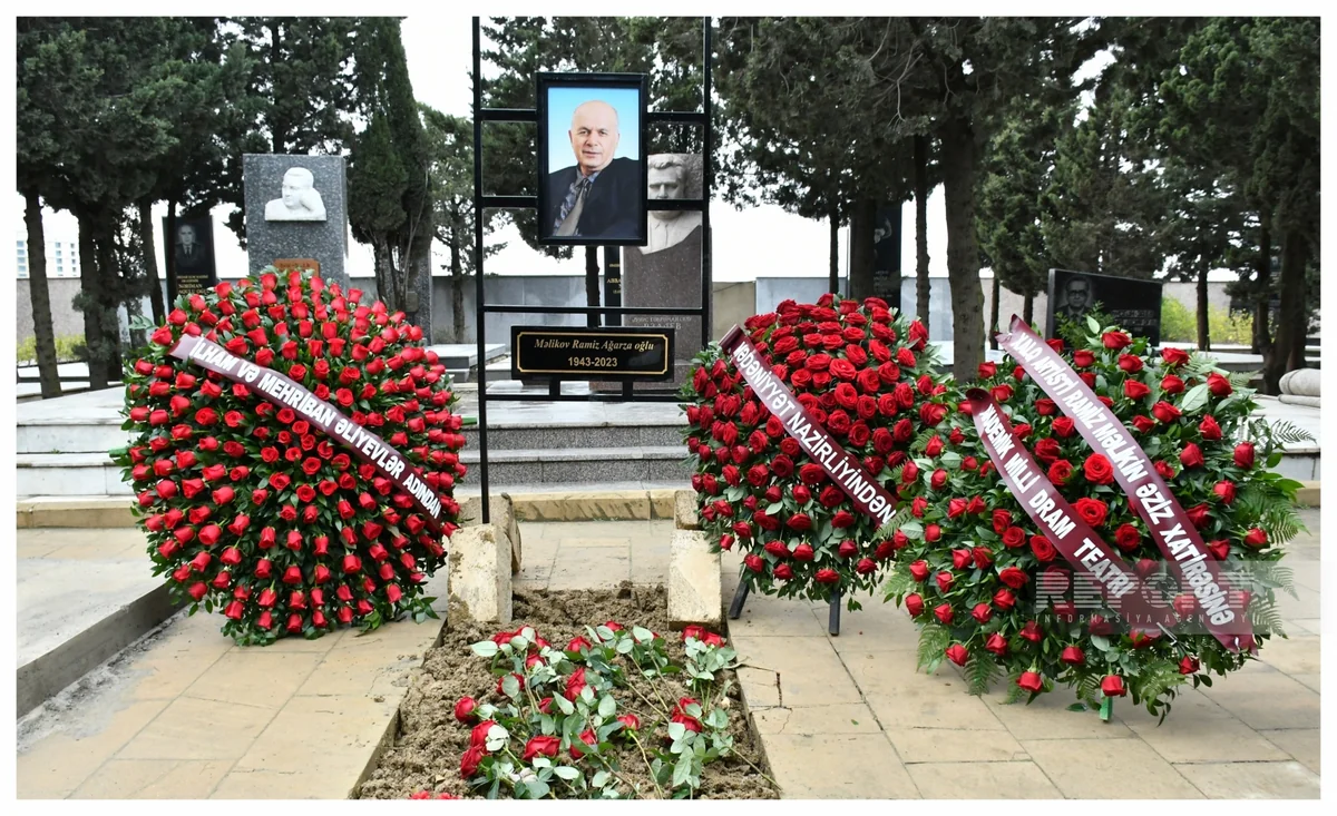 Xalq artisti Ramiz Məlik dəfn olunub - YENİLƏNİB-2