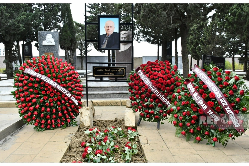 Xalq artisti Ramiz Məlik dəfn olunub - YENİLƏNİB-2