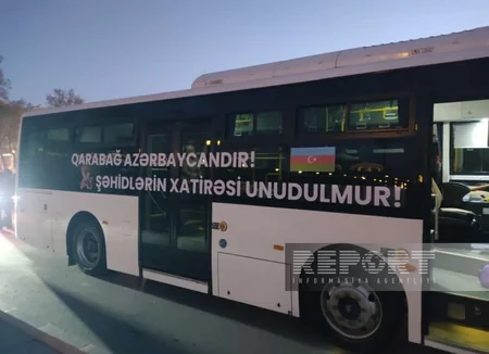 Şəhid valideynləri Naxçıvandan Şuşaya yola düşüb 