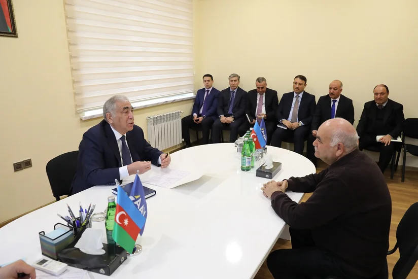 Saleh Məmmədov Abşeron və Zəngilan rayonlarının sakinlərini qəbul edib