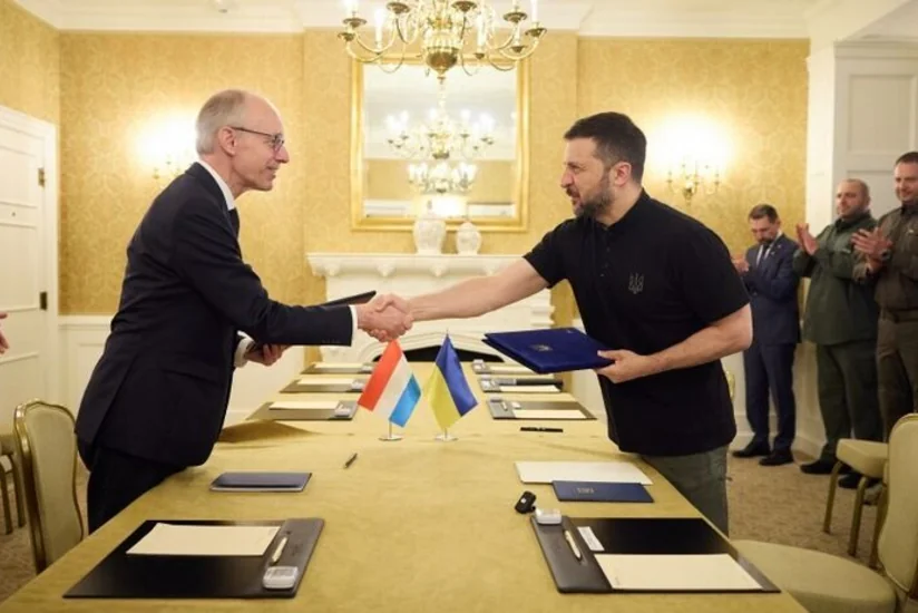 Lüksemburq Ukrayna ilə təhlükəsizlik təminatı haqqında saziş imzalayıb