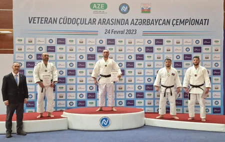 Veteran cüdoçular arasında Azərbaycan çempionatının qalibləri bəlli olub