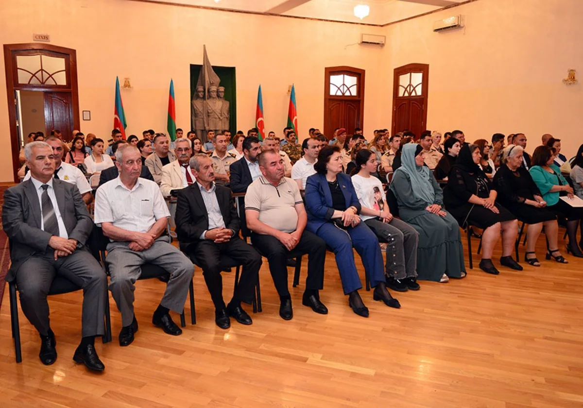 Şəhidlərin xatirəsinə həsr olunan anım mərasimi keçirilib