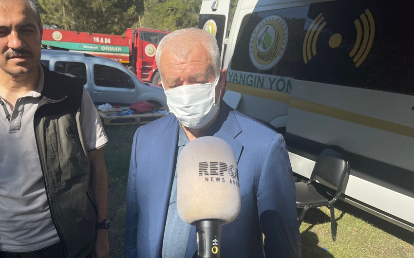 Nazir müavini: Azərbaycan yanğınsöndürənləri qısa zamanda yanğını söndürməyə nail olacaqlar 
