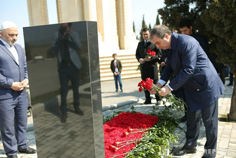 Gəncədə şəhid kapitan İnqilab Quliyevin xatirəsi anılıb - FOTO