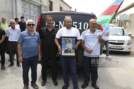 Maştağada Birinci Qarabağ müharibəsinin şəhidi Aydın Qurbanov dəfn edilib - YENİLƏNİB