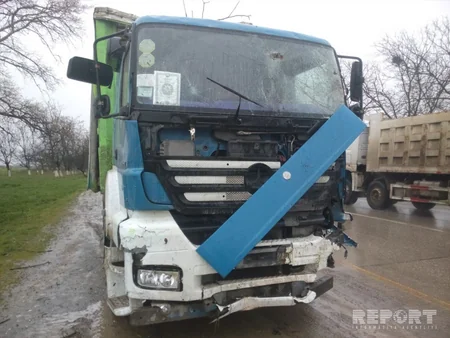 Qubada sərnişin avtobusu qəzaya düşüb, 15 nəfər xəsarət alıb - FOTO