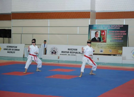Naxçıvanda karate üzrə Heydər Əliyev Kuboku uğrunda açıq turnir keçirilib