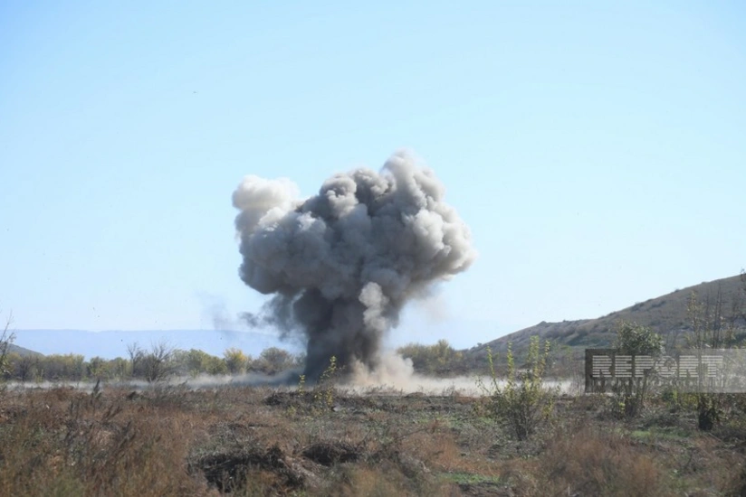 ANAMA employee hits mine in Aghdam 