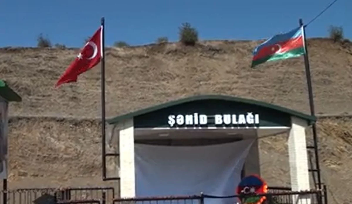 Cəlilabadda şəhidin xatirə bulağının açılışı olub 